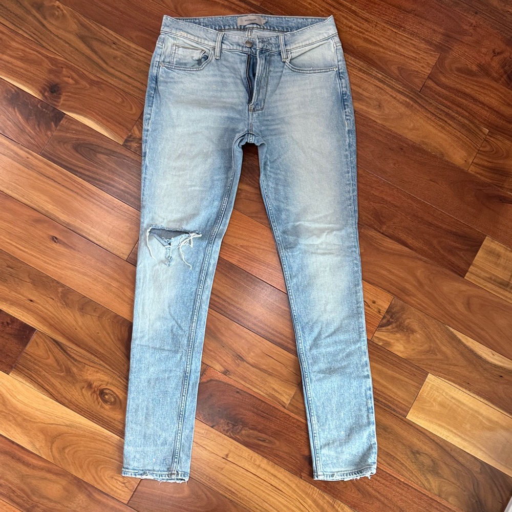 Hudson Jeans Light Blue Ripped Denim